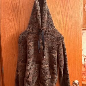 Cozy Camo Fleece Pullover